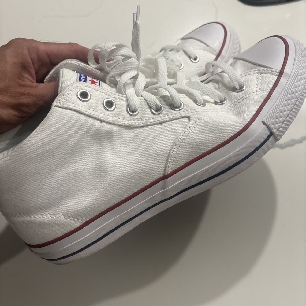 Size 13 - Converse Chuck Taylor All Star Mid Malden Street - White